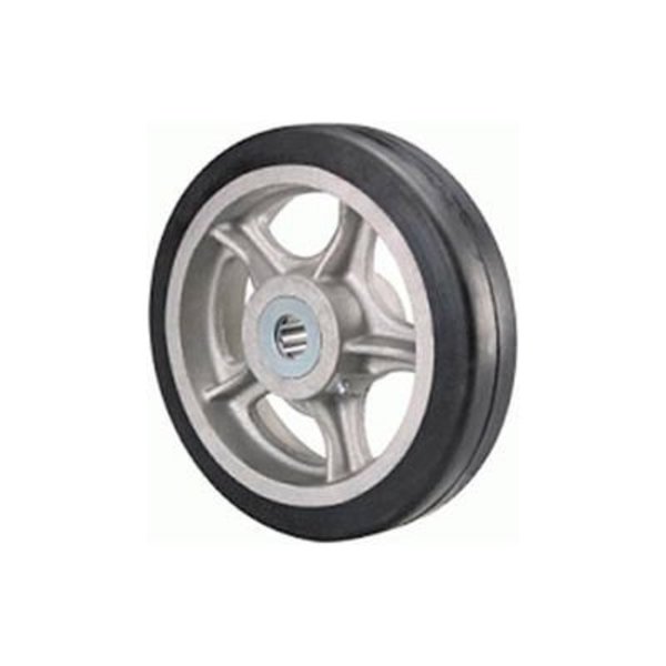Hamilton Casters Hamilton® Rubber On Aluminum Wheel 7 x 2 - 3/4" Roller Bearing W-720-RA-3/4